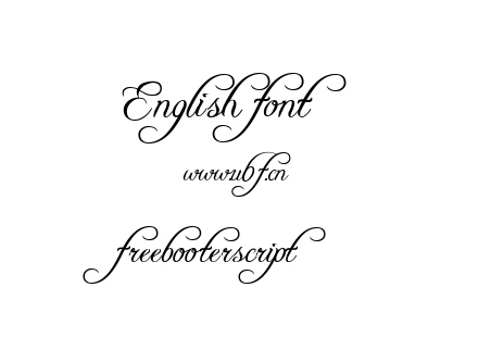 freebooterscript.ttf下载