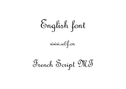French Script MT.ttf下载