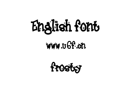 frosty.ttf下载