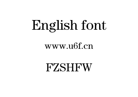 FZSHFW.TTF下载