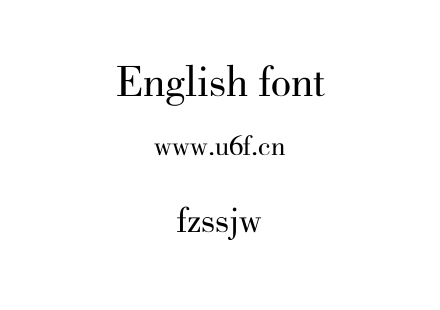 fzssjw.ttf下载