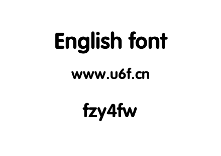 fzy4fw.ttf下载