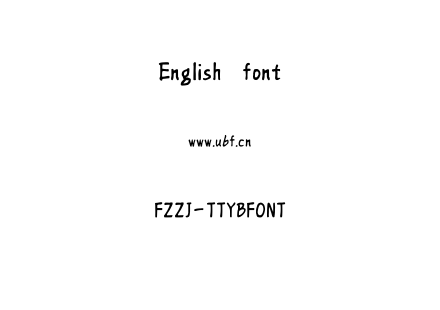 FZZJ-TTYBFONT.ttf下载