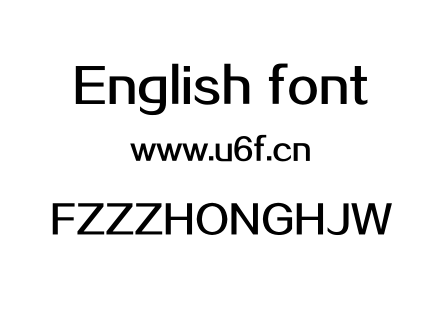 FZZZHONGHJW.TTF下载
