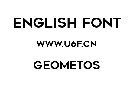 字体-Geometos.ttf下载