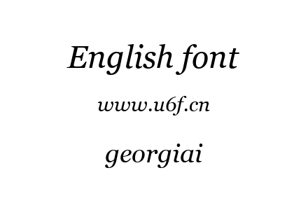 georgiai.ttf下载