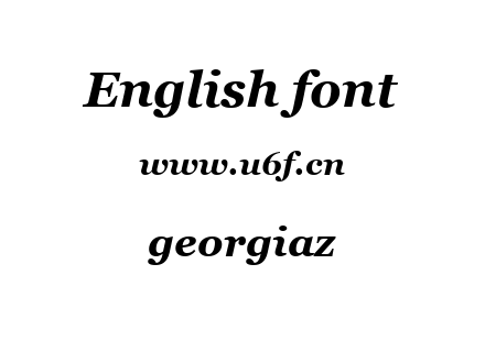 georgiaz.ttf下载