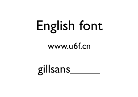 gillsans_____.ttf下载