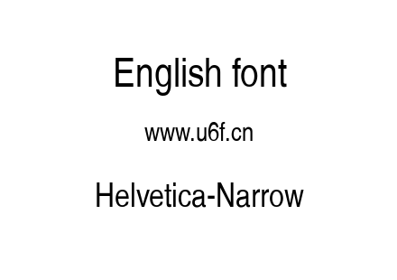 字体-Helvetica-Narrow.ttf下载