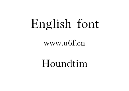 Houndtim.ttf下载