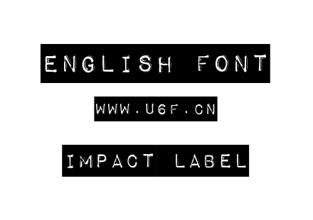 Impact Label.ttf下载