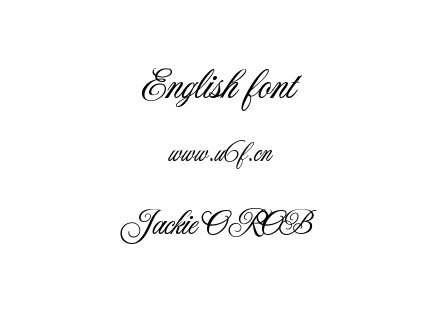 Jackie O ROB.ttf下载