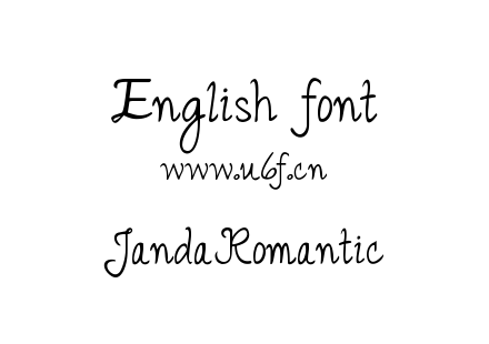 JandaRomantic.ttf下载