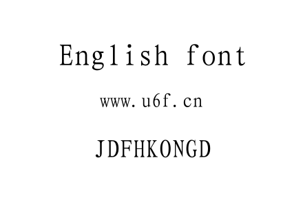 JDFHKONGD.TTF下载