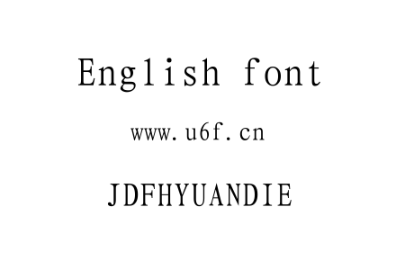 JDFHYUANDIE.TTF下载