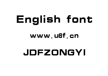 JDFZONGYI.TTF下载