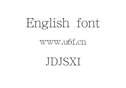 JDJSXI.TTF下载