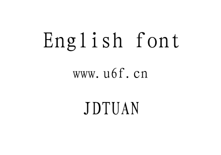 JDTUAN.TTF下载