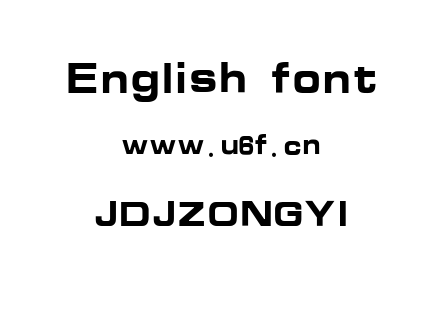 JDJZONGYI.TTF下载