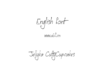 Jellyka CuttyCupcakes.ttf