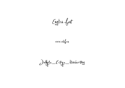 Jellyka_Estrya_Handwriting.ttf下载