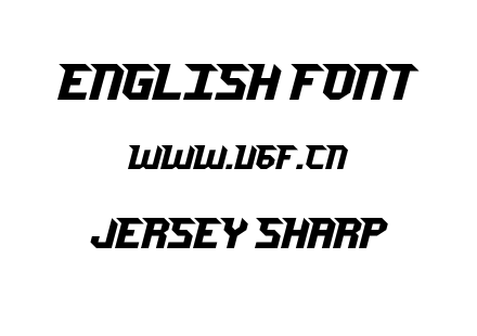 字体-Jersey Sharp.ttf下载