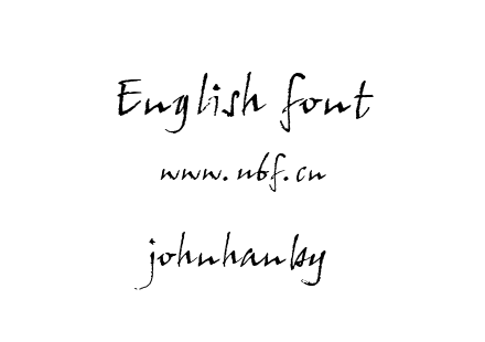 johnhanby.TTF下载