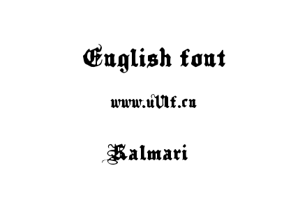 字体-Kalmari.ttf下载