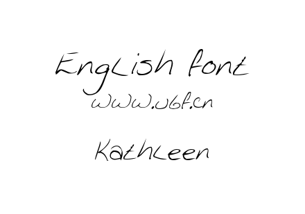 Kathleen.ttf下载