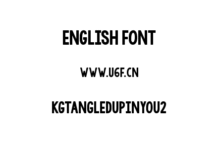 KGTangledUpInYou2.ttf下载