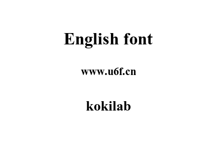 kokilab.ttf下载