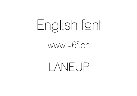 LANEUP.ttf下载