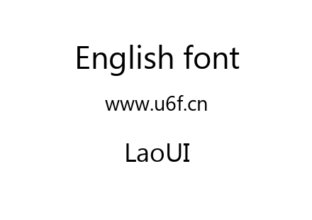 LaoUI.ttf下载