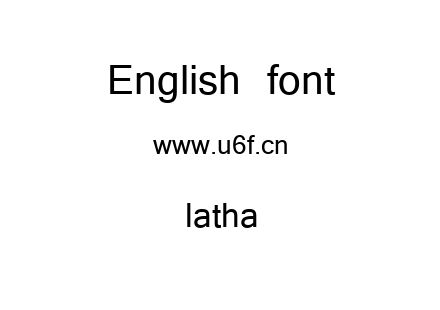latha.ttf下载