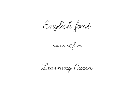字体-Learning Curve.ttf下载