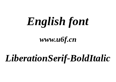 LiberationSerif-BoldItalic.ttf下载