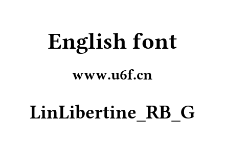 LinLibertine_RB_G.ttf下载