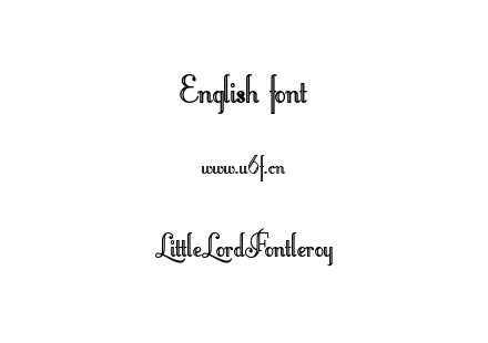 LittleLordFontleroy.TTF下载