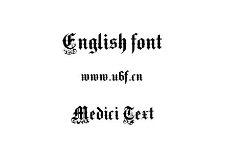 字体-Medici Text.ttf下载