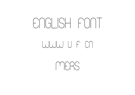 字体-Mers.ttf下载