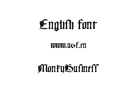 字体-MonkyBusiness.ttf下载