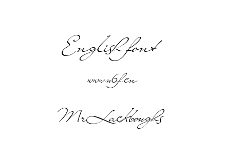 Mr Lackboughs.ttf下载