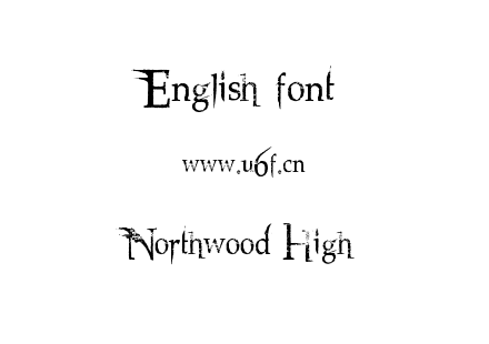 字体-Northwood High.ttf下载