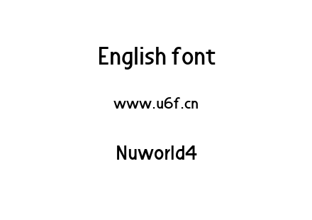 Nuworld4.ttf下载
