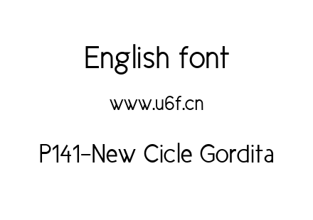 P141-New Cicle Gordita.ttf下载