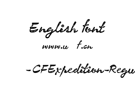 P145-CFExpedition-Regular.ttf下载