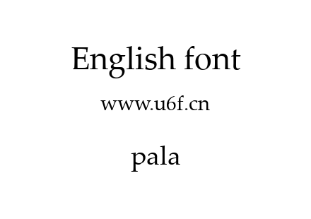 pala.ttf下载