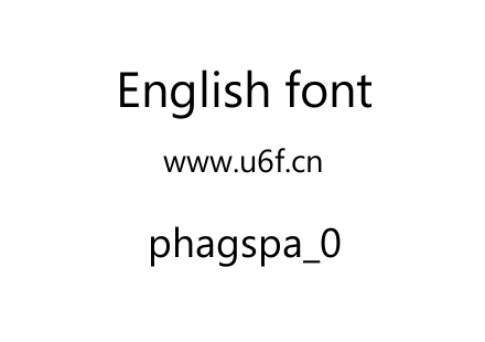 phagspa_0.ttf下载