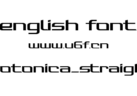 Photonica_straight.ttf下载