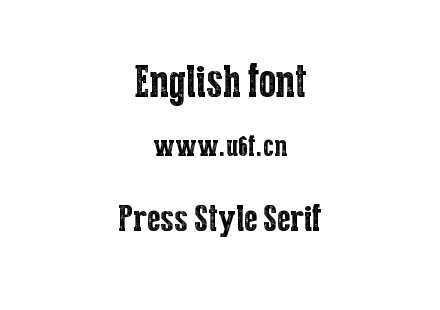 Press Style Serif.ttf下载